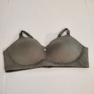 Torrid Dream Wire-Fee Push-Up Bra Size 50B Olive Green